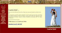Desktop Screenshot of landfrauenolfen.de